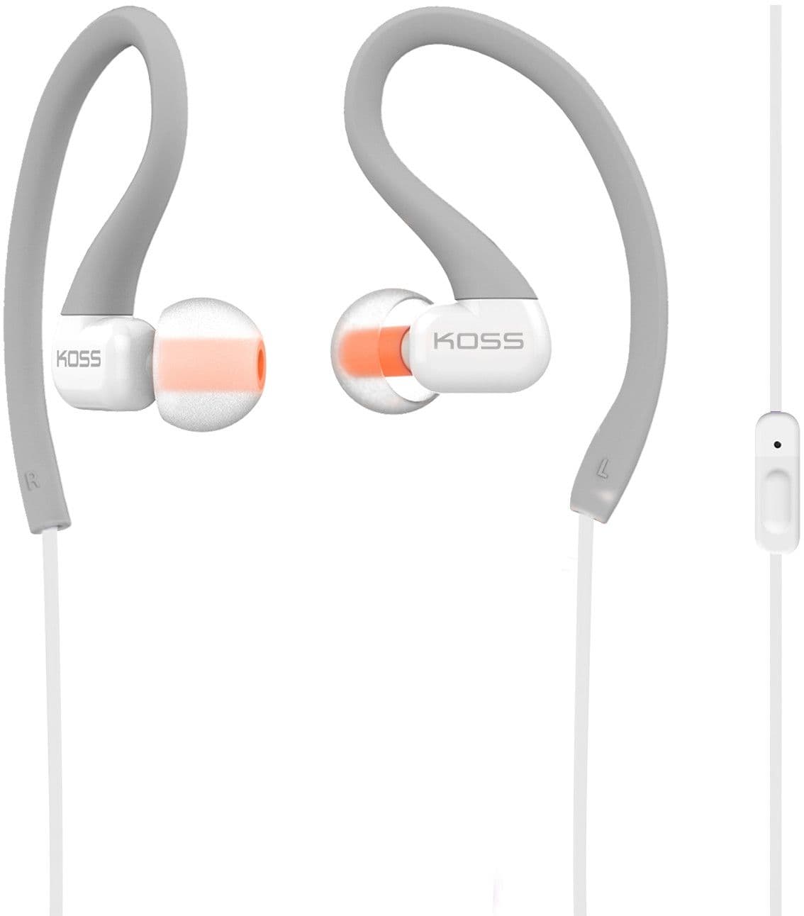 Koss FitClips KSC32i - Grå/Hvit
