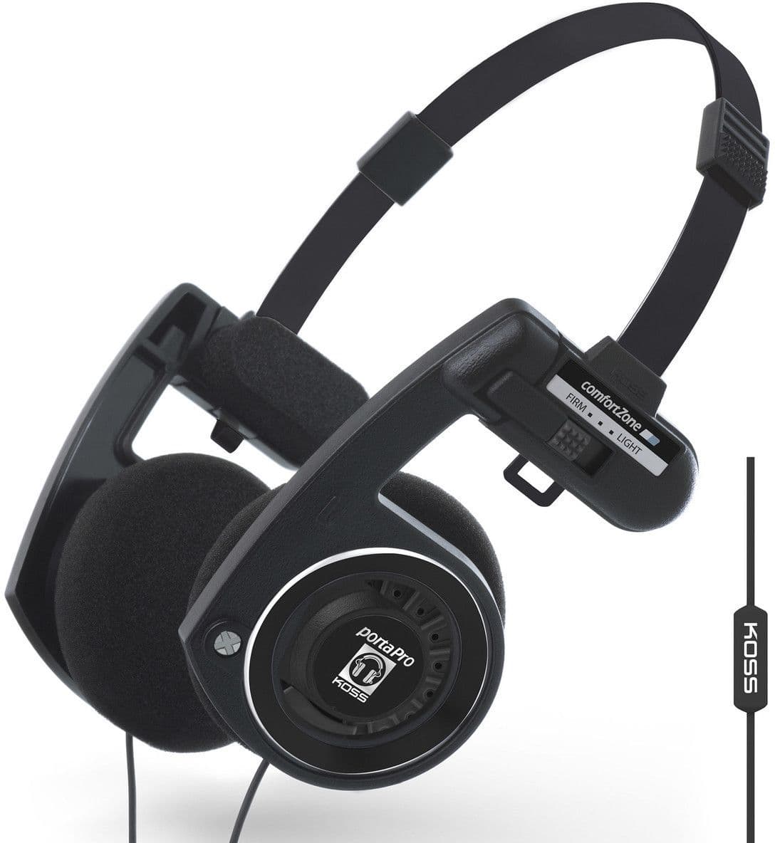Koss Porta Pro 3.0 Remote - hodetelefon - Svart