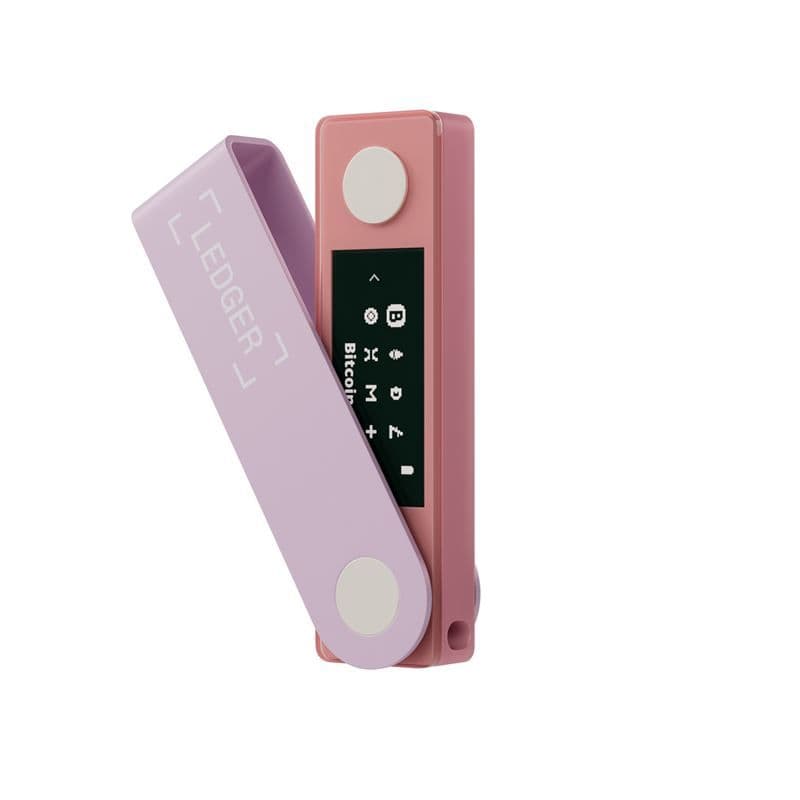 Ledger Nano X - maskinvare lommebok - Rosa