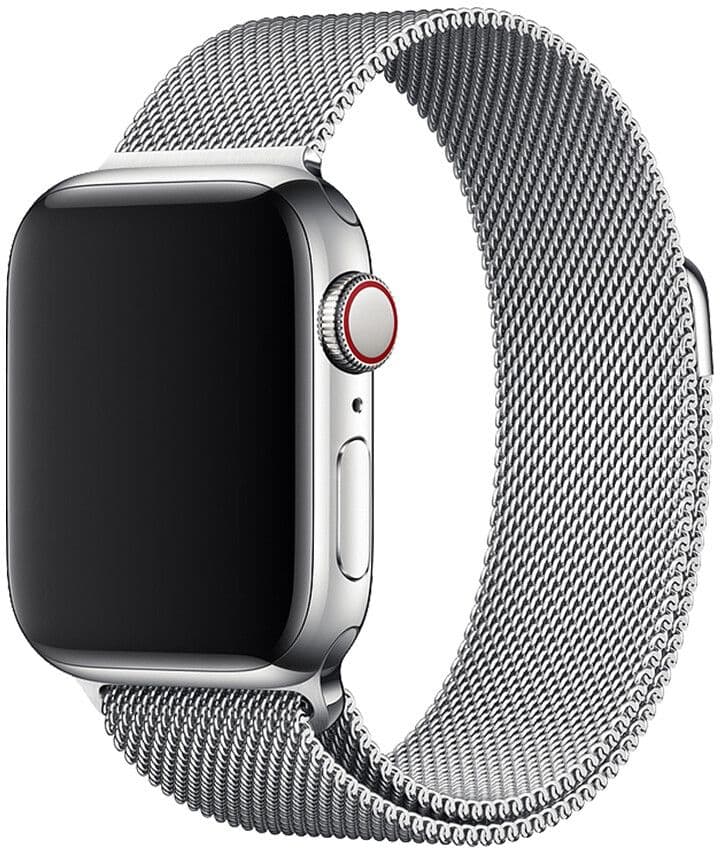Lippa Stainless Steel Band (Apple Watch 49/46/45/44/42mm) - Sølv