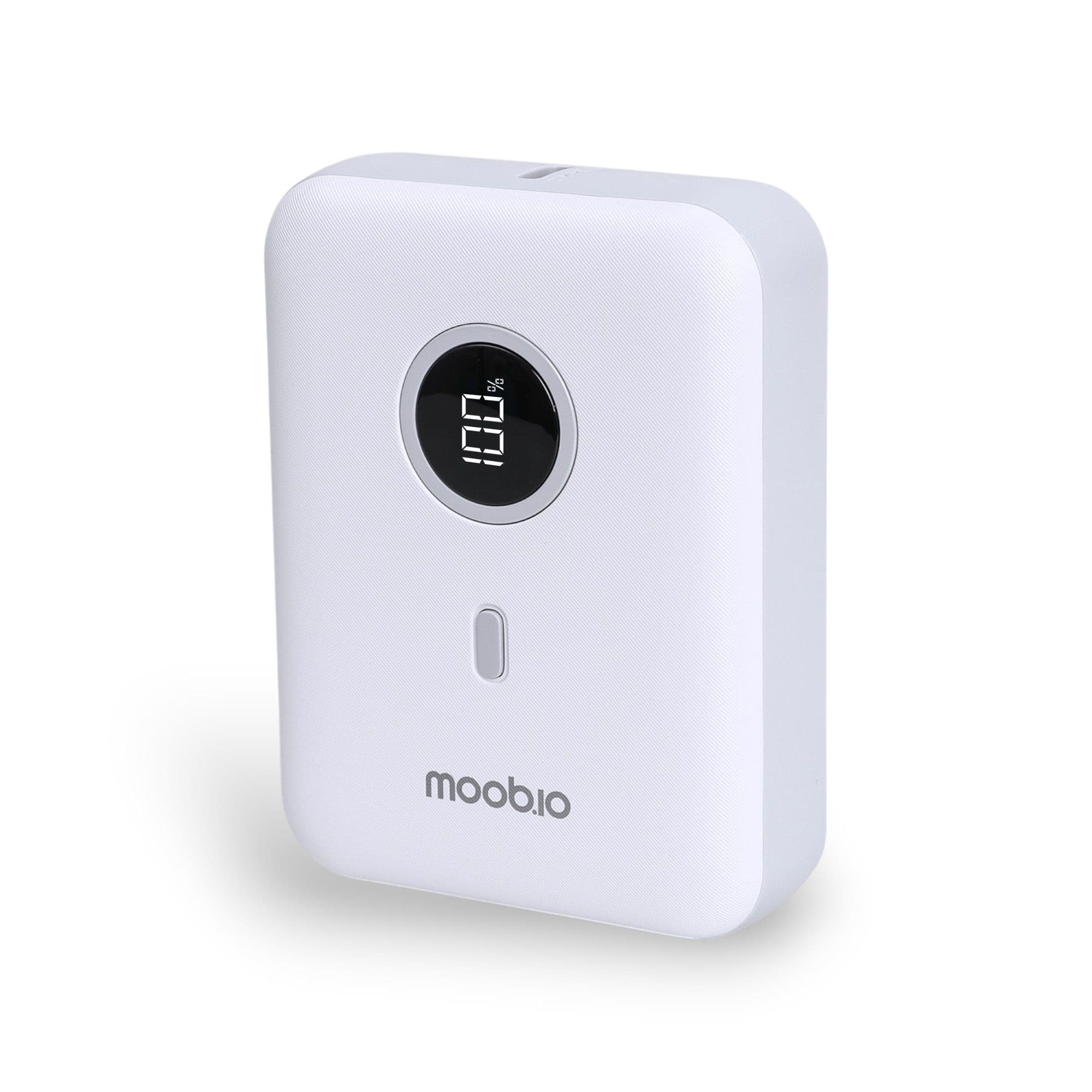 Moobio Powerbank 10000mAh med Hurtiglading