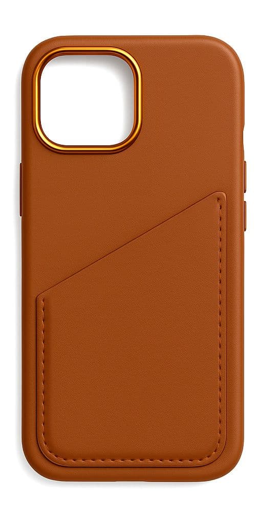 Moobio Mobildeksel Lær med Kortlomme (iPhone 12 Pro Max) - Brun