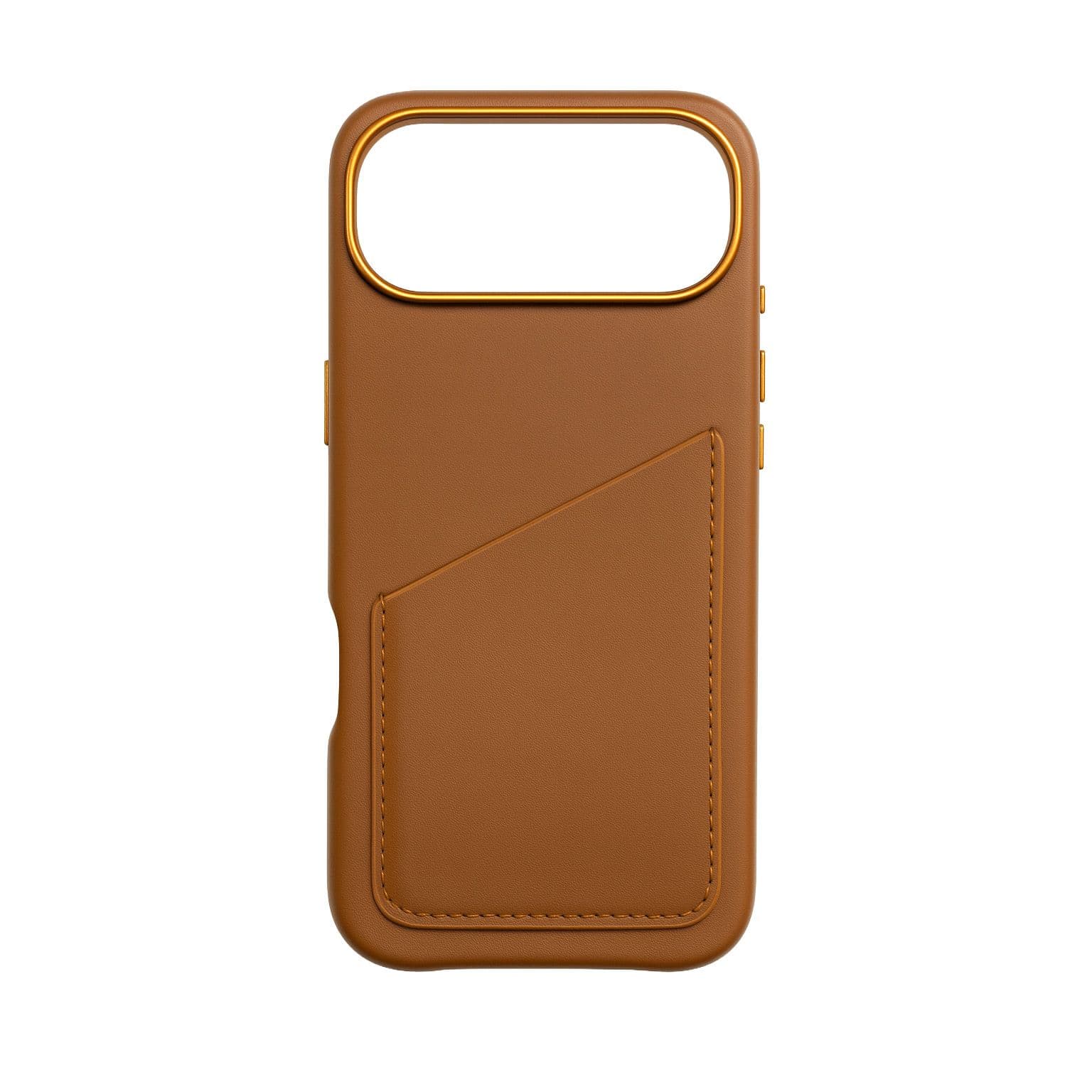 Moobio Mobildeksel Lær med Kortlomme (iPhone Air) - Brun