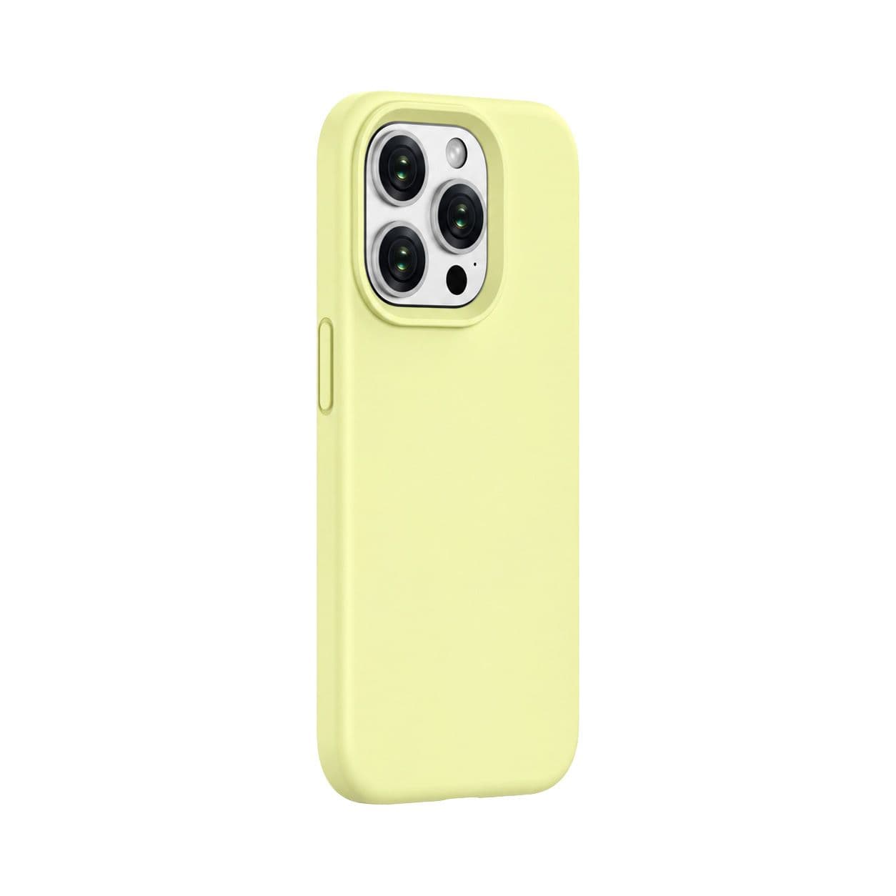 Moobio mobildeksel silikon MagSafe (iPhone 15 Pro Max) - Gul