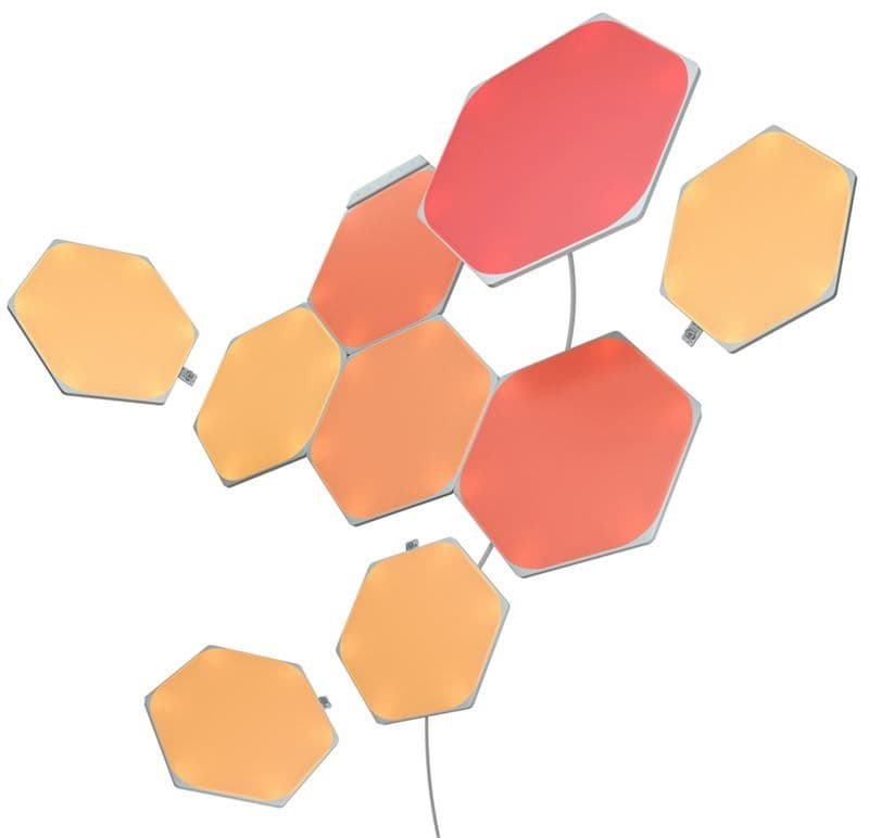 Nanoleaf Shapes Hexagons Starter Kit - 9-pakning