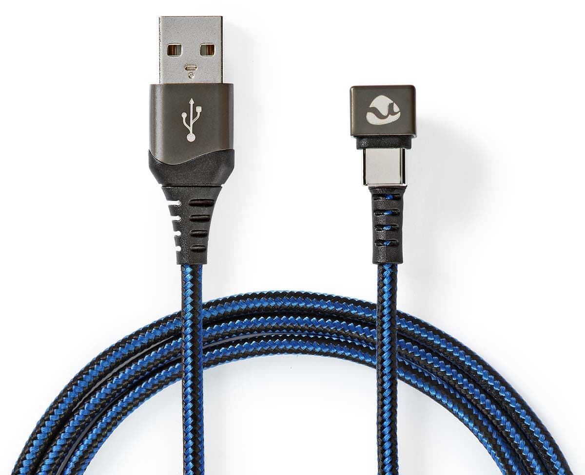 Nedis Gaming USB-A til USB-C-kabel - 2 m