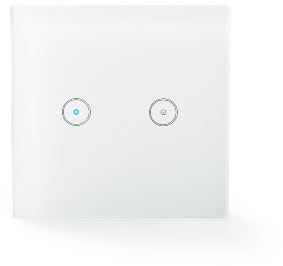Nedis SmartLife Wi-Fi dobbelbryter