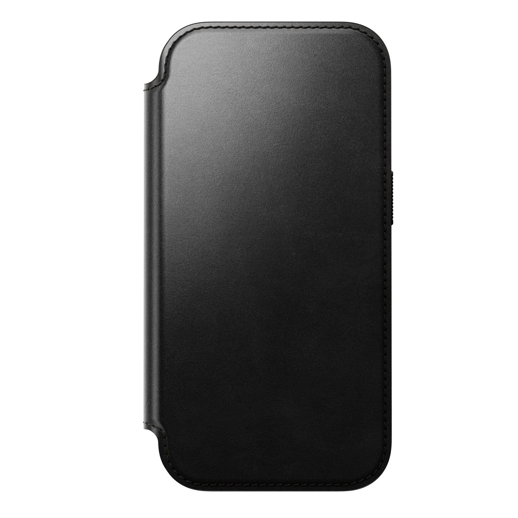 Nomad Modern Horween Leather Folio (iPhone 17 Pro/18 Pro) - Svart