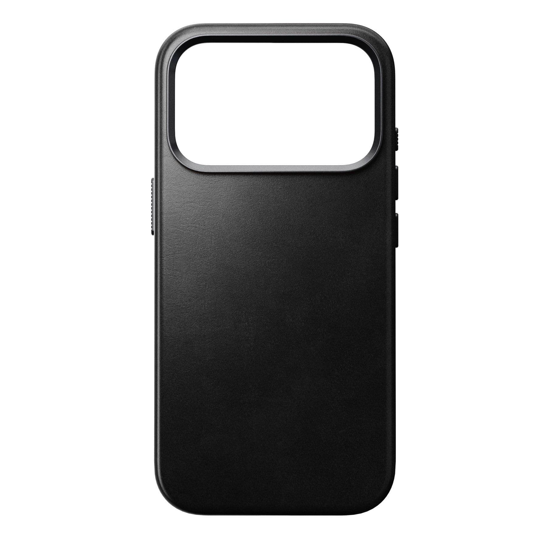 Nomad Traditional Horween Leather Case (iPhone 17 Pro/18 Pro) - Svart