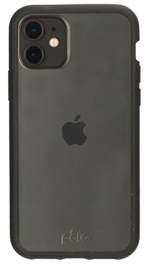 Pela Clear Eco-Friendly Case (iPhone 11) - Svart