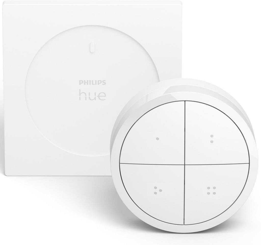 Philips Hue trykkskivebryter - Hvit