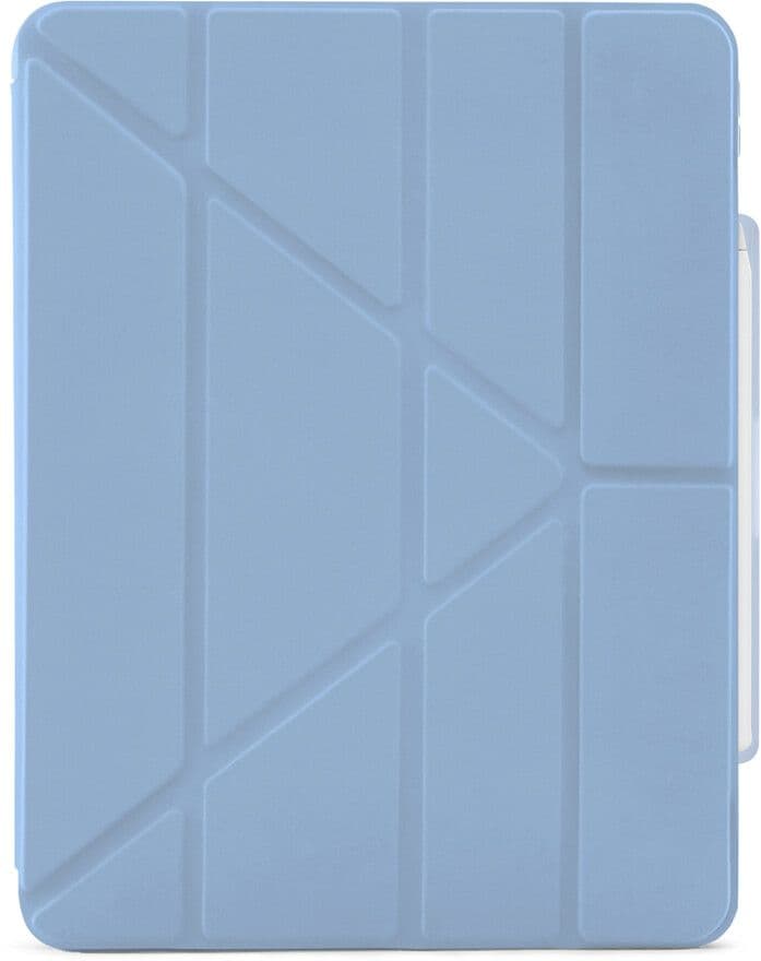 Pipetto Origami No3 Pencil Case (iPad Air 13 (2024-2026)) - Lyseblå
