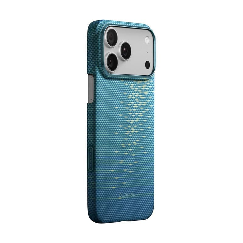 Pitaka Ultra-Slim deksel (iPhone 17 Pro Max) - Lucid Blue