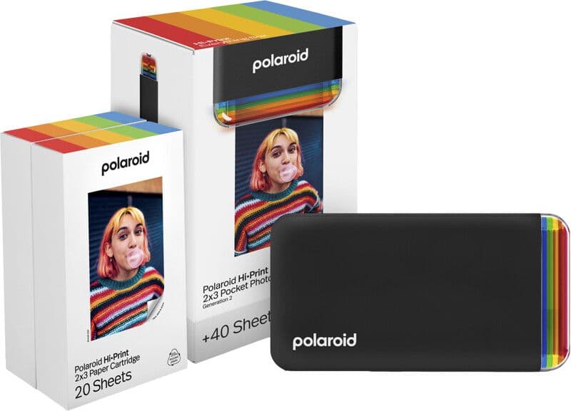 Polaroid Hi-Print Gen 2 E-boks - Svart