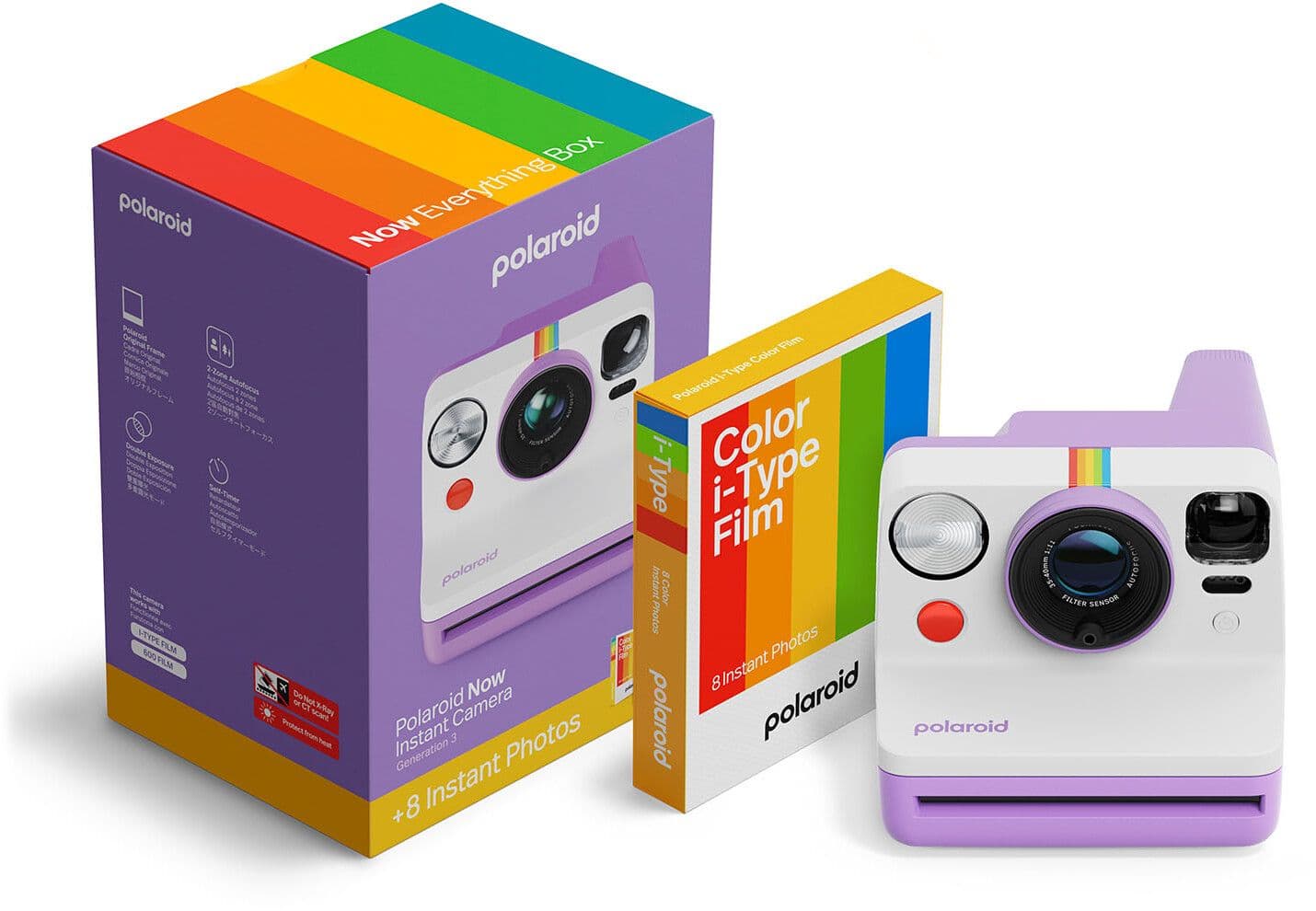 Polaroid Now Generation 3 Starter Set - Lila