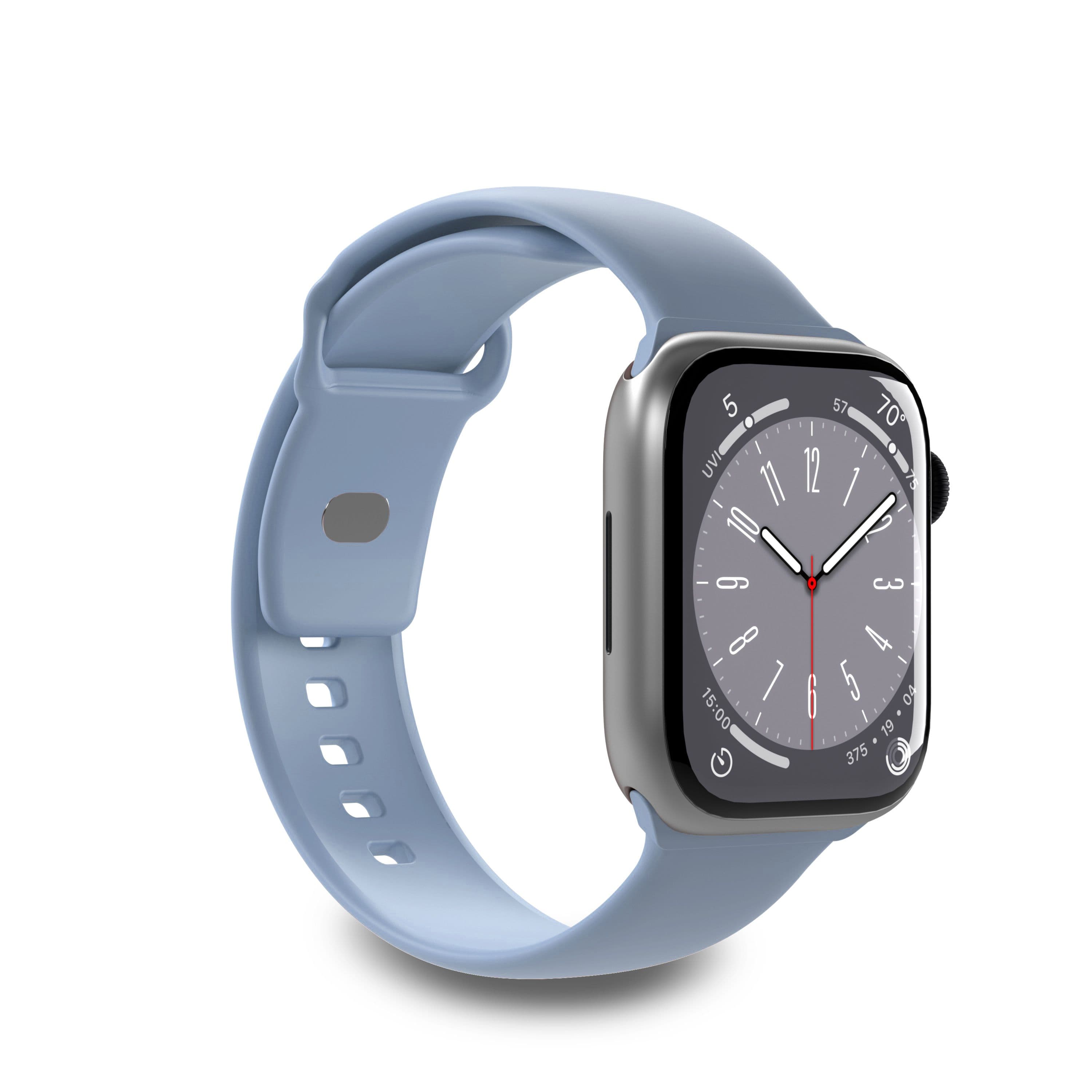 Puro Icon Apple Watch Band (Apple Watch 49/46/45/44/42mm) - Lyseblå
