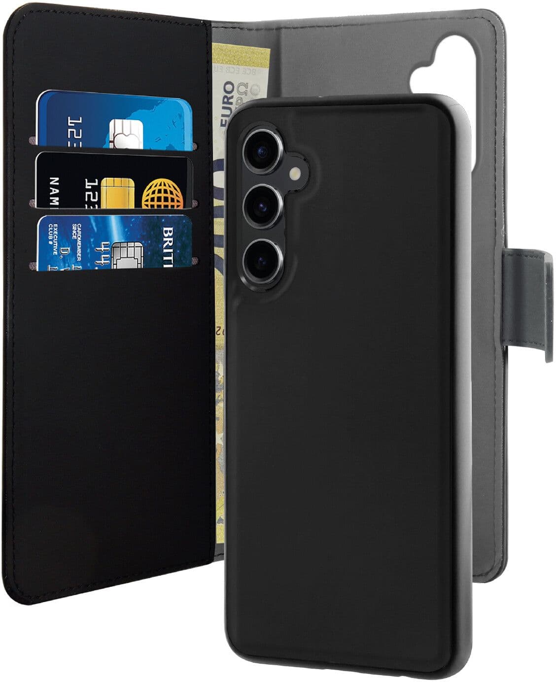 Puro lommebok avtakbar 2 i 1 (Galaxy S23 FE)