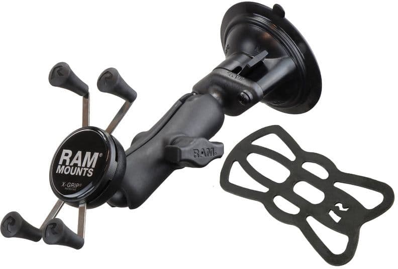 RAM Mount X-Grip Phone Mount with Twist-Lock Suction Cup