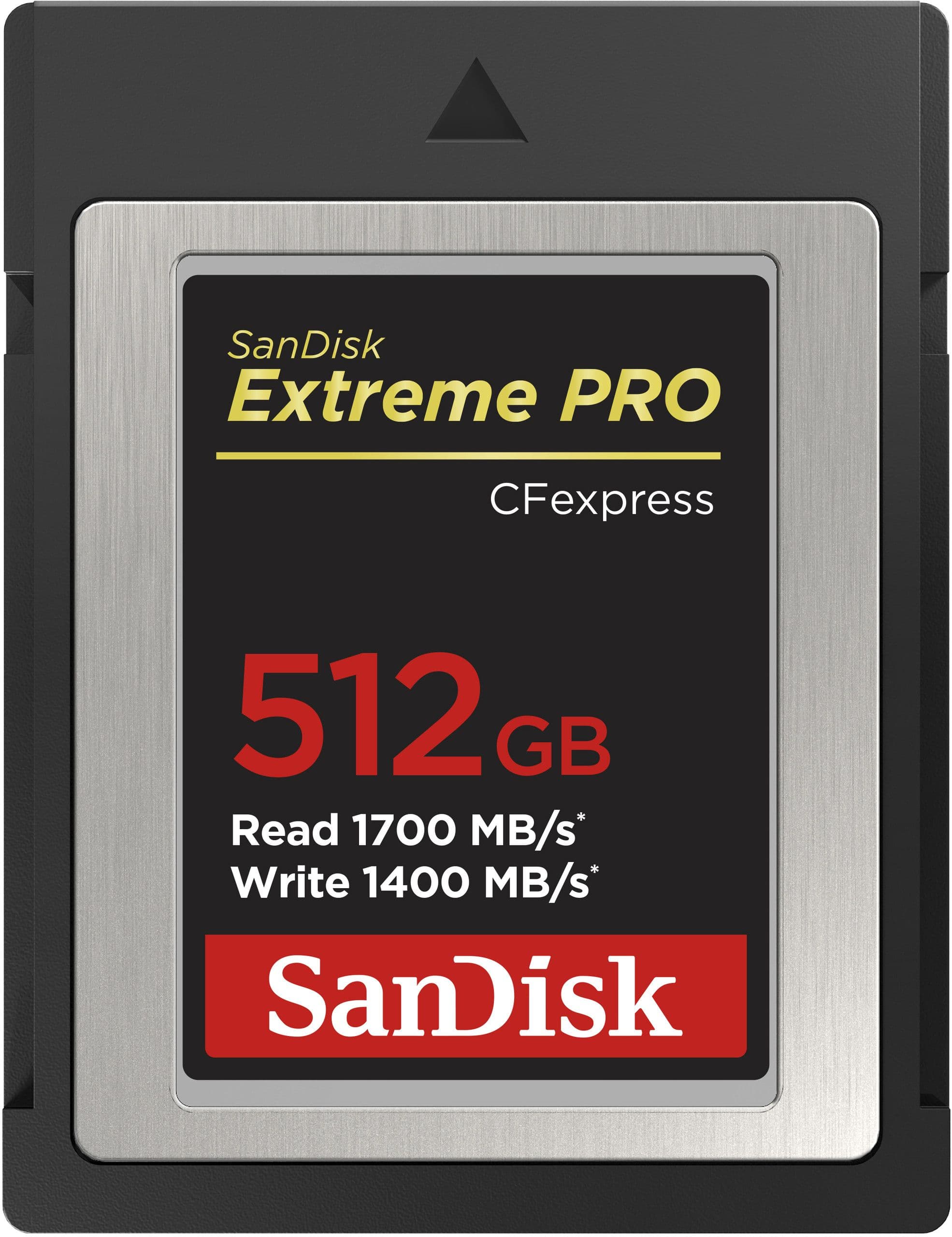 SanDisk CFexpress Extreme Pro 1700MB / s - 512 gb