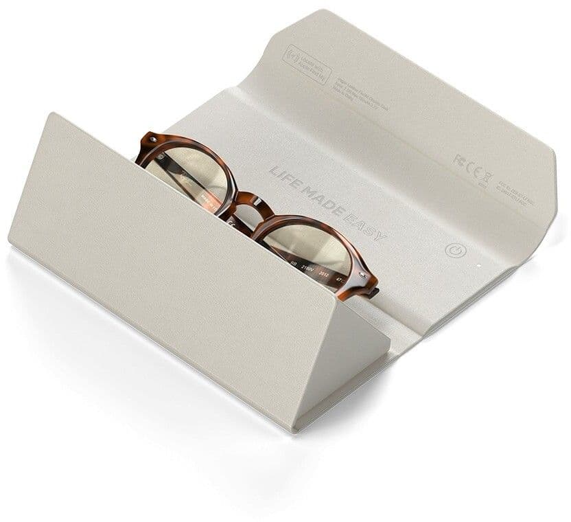Satechi FindAll brilleetui med Finn min-sporing - Beige