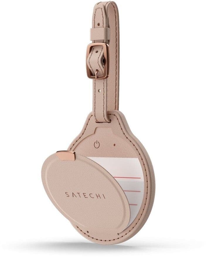 Satechi FindAll bagasjelapp med Finn min-sporing - Rosa