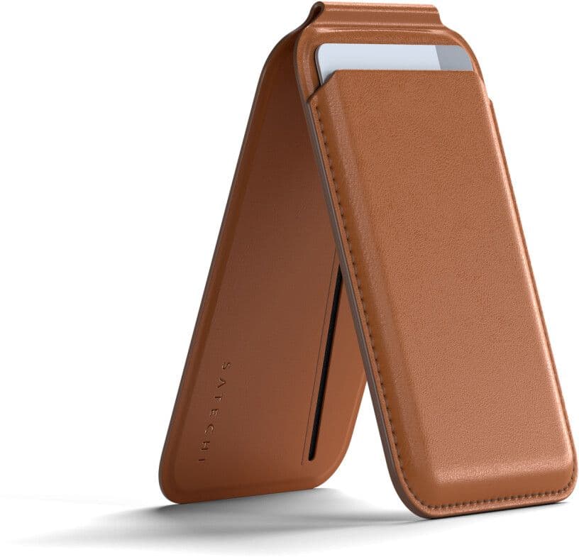Satechi Magnetic Wallet Stand - Brun