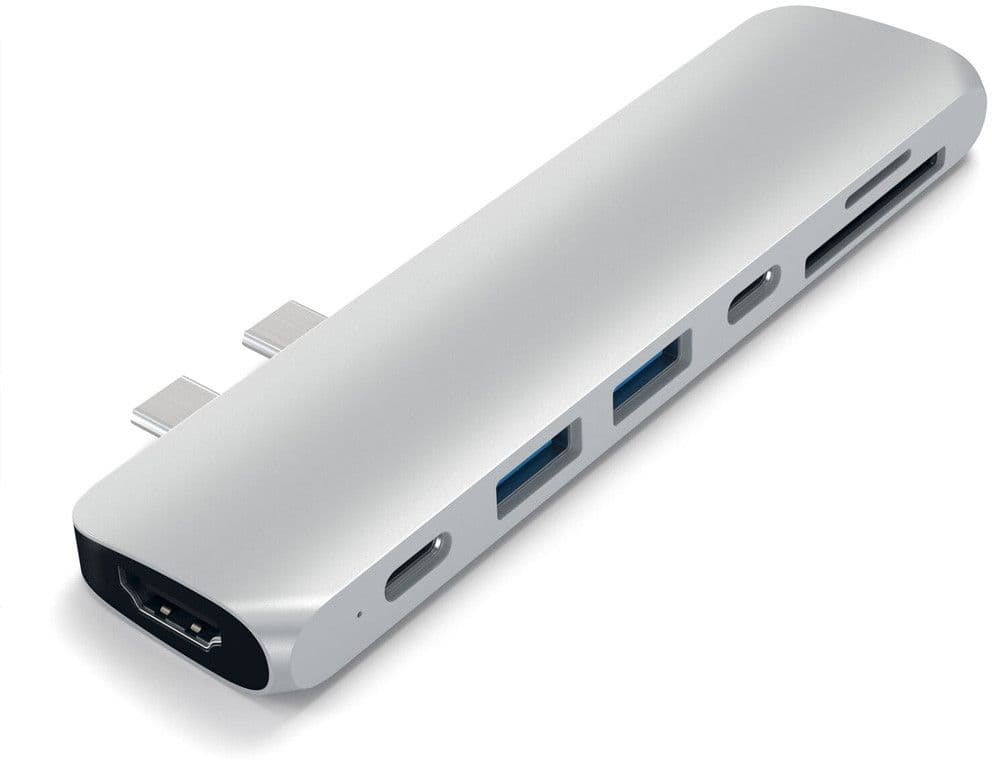 Satechi USB-C Pro Hub Adapter - Sølv