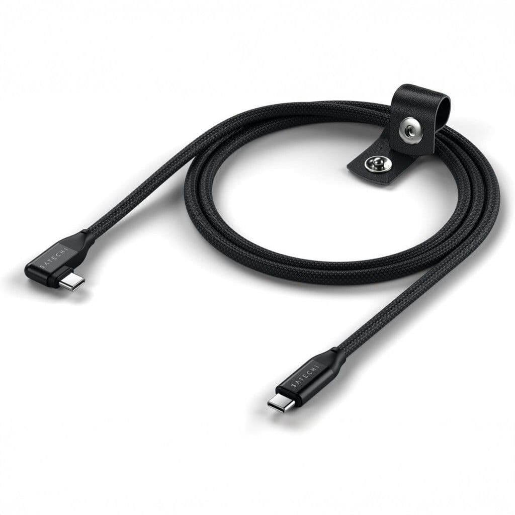 Satechi rettvinklet USB-C til USB-C-kabel