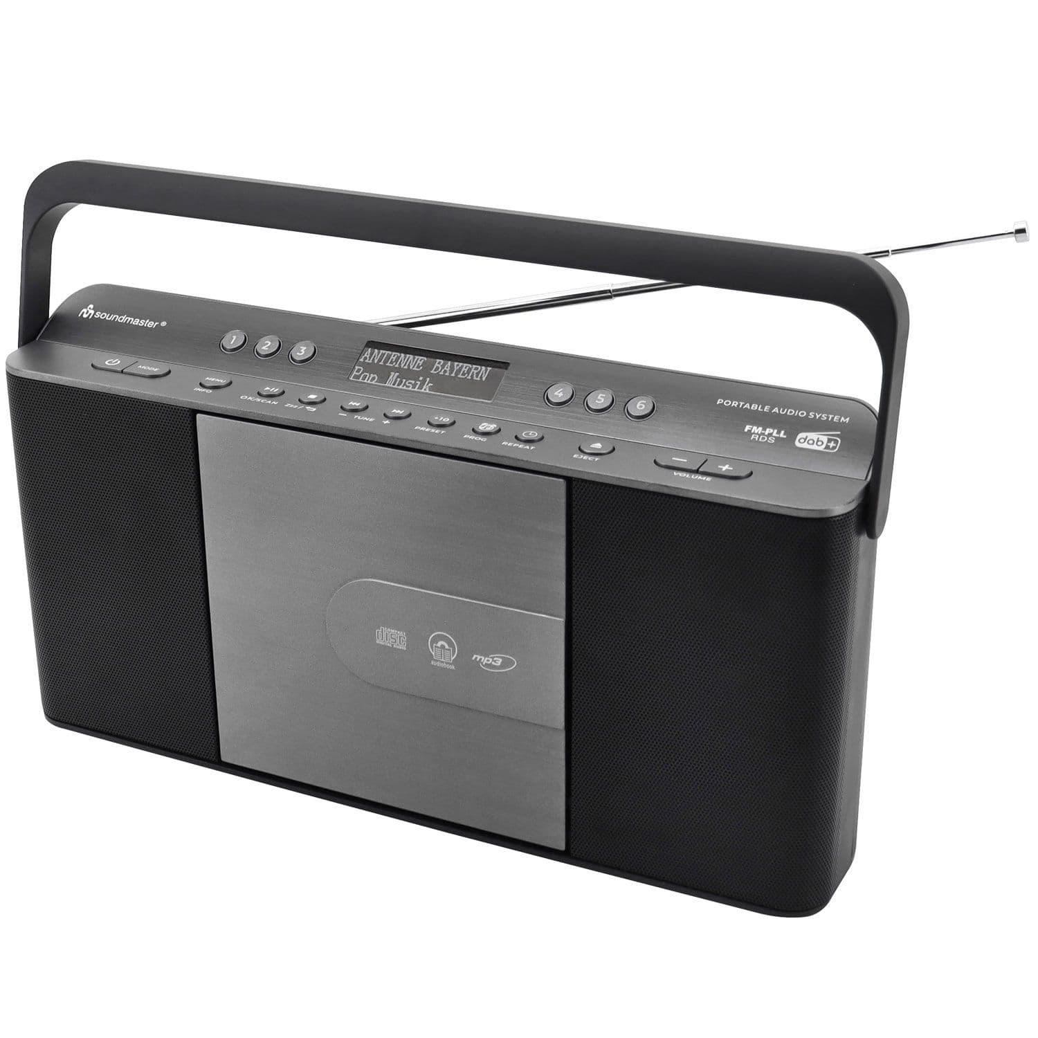 Soundmaster Radio CD/MP3/USB og DAB+/FM (RCD1870SW)