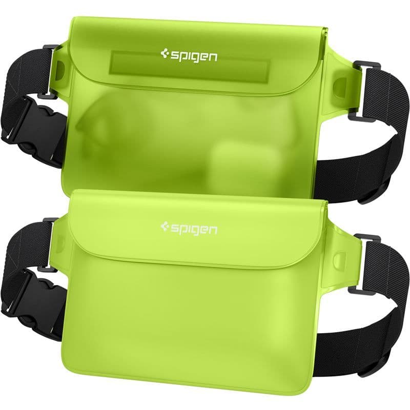 Aqua Shield Waterproof Waist Bag A620 2-pakning from Spigen - Grønn