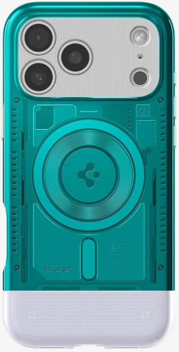 Spigen Classic C1 MagFit (iPhone 17 Pro) - Blå