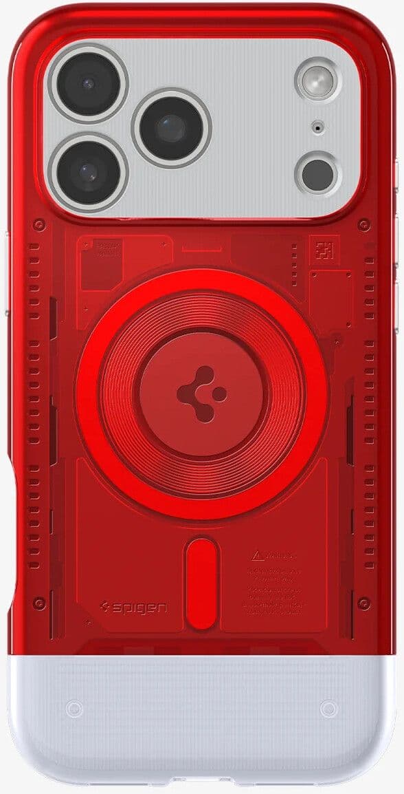 Spigen Classic C1 MagFit (iPhone 17 Pro Max) - Rød