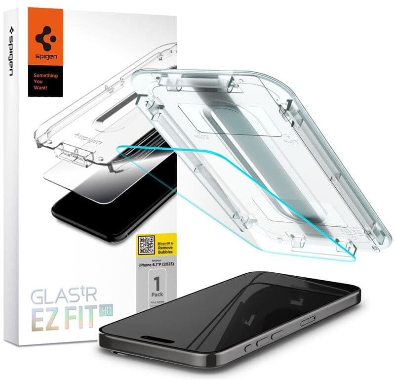 Spigen Glas.tR EZ Fit HD (iPhone 15 Pro)