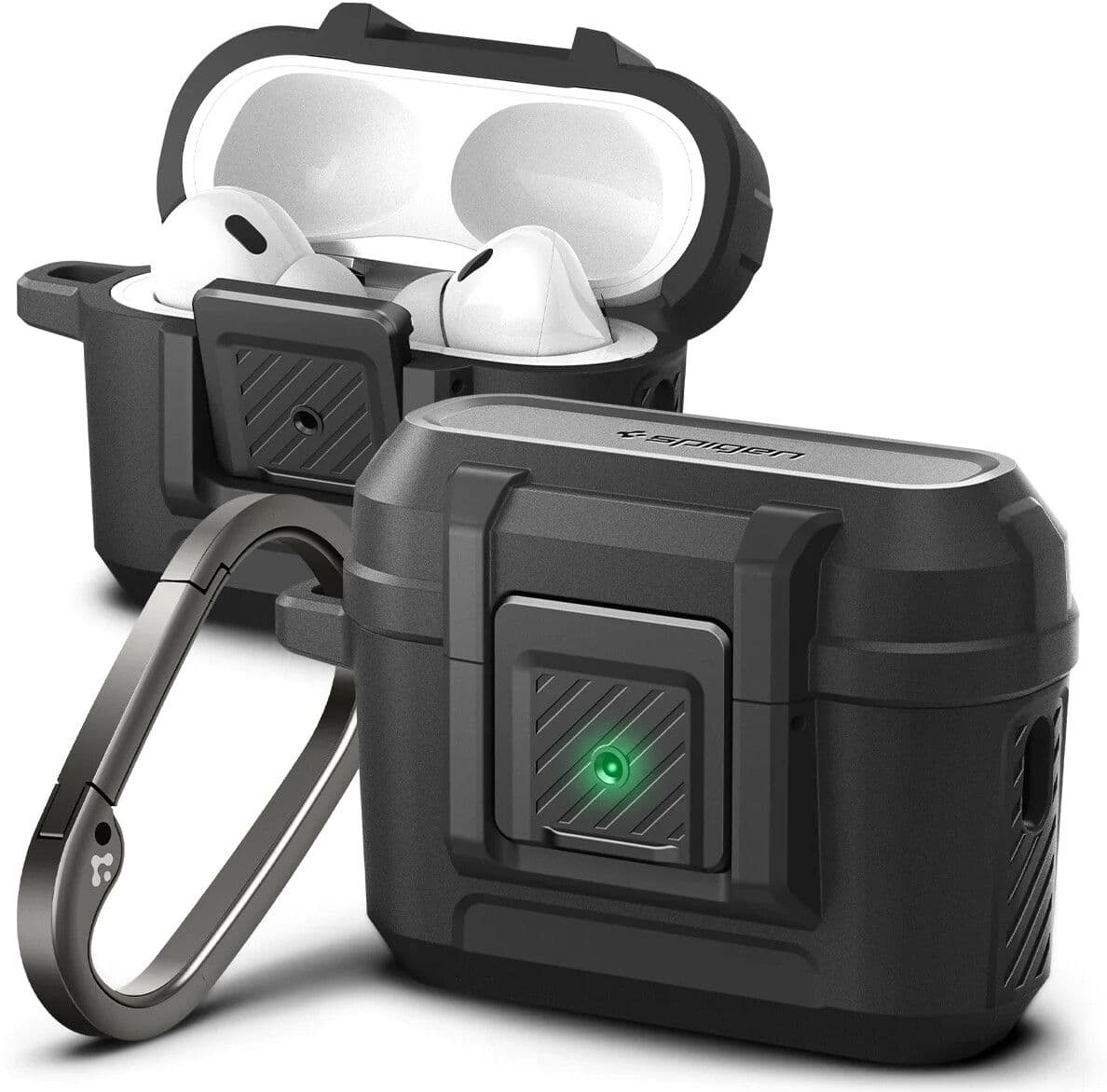 Spigen Lock Fit (AirPods Pro 2) - Svart