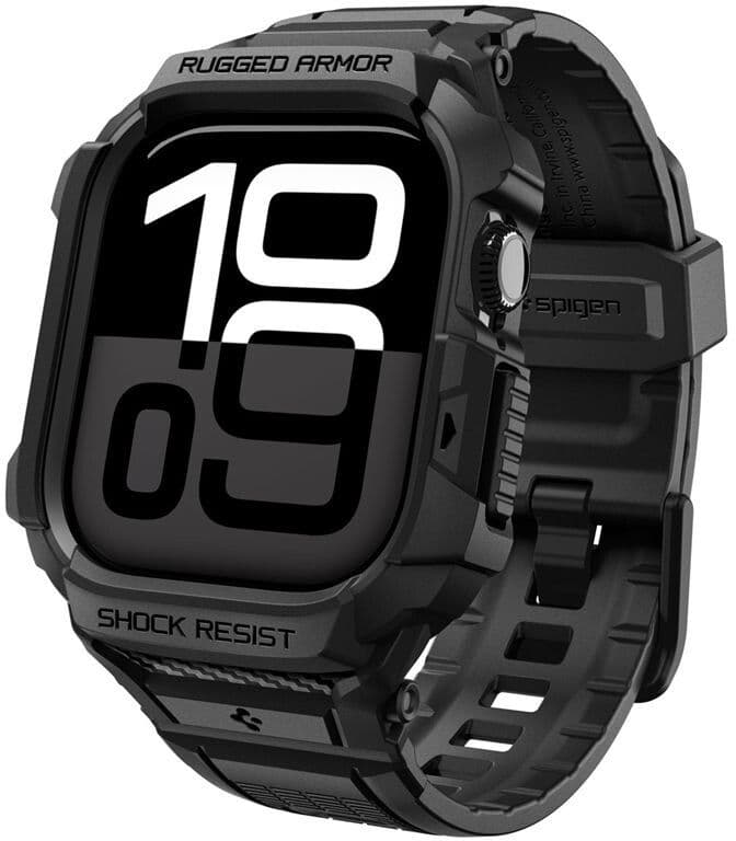 Spigen Rugged Armor Pro 2 (Apple Watch 42 mm) - Svart