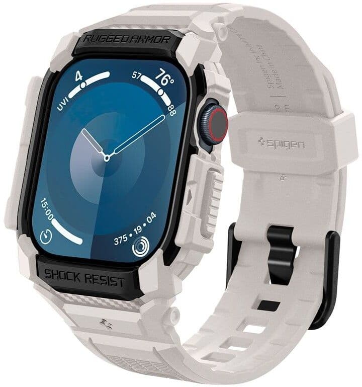 Spigen Rugged Armor Pro (Apple Watch 10/11 42mm) - Beige