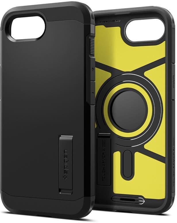 Spigen Tough Armor AI MagFit (iPhone 17e/16e) - Svart