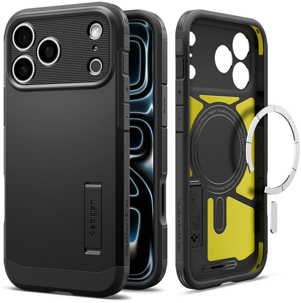 Spigen Tough Armor T MagFit (iPhone 17 Pro Max/18 Pro Max) - Svart