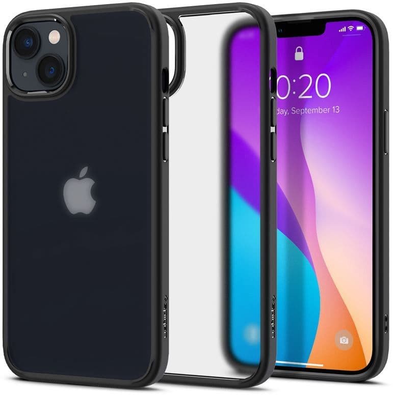 Spigen Ultra Hybrid (iPhone 14 Plus) - Frost /svart