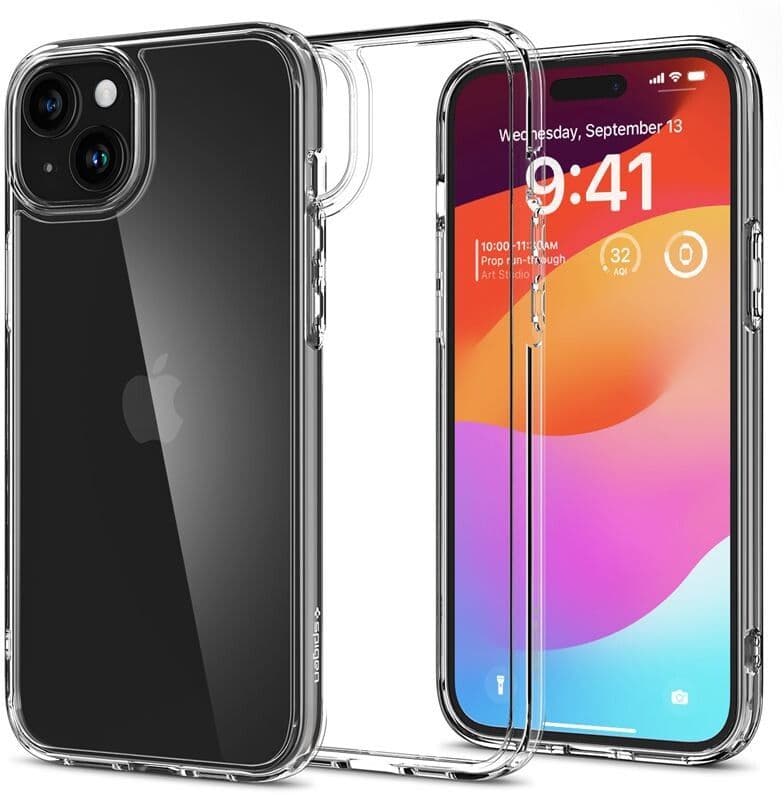 Spigen Ultra Hybrid (iPhone 15) - Transparent