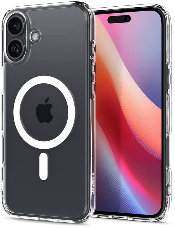 Spigen Ultra Hybrid MagFit (iPhone 16) - Hvit