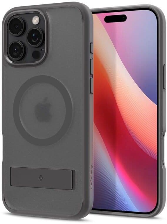 Spigen Ultra Hybrid S MagFit (iPhone 16 Pro) - Frost Grå