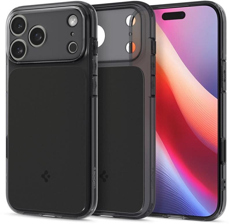 Spigen Ultra Hybrid T MagFit (iPhone 17 Pro) - Svart