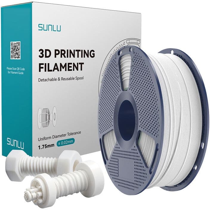 Sunlu High-Speed ABS Filament 1,75mm 1 kg - Vit