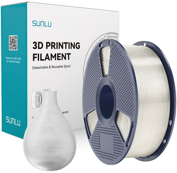 Sunlu PETG Filament 1,75mm 1 kg - Transparent