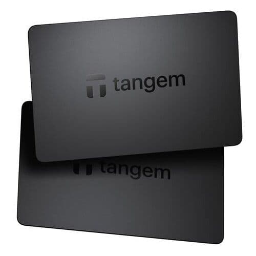 Tangem Wallet - 2-pack Svart