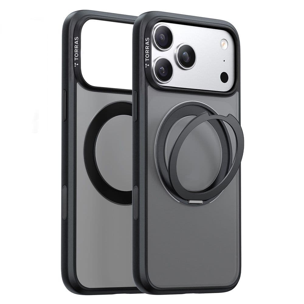 Torras Ostand O1 Guardian (iPhone 17 Pro/18 Pro) - Svart