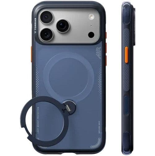 Torras Ostand Q3 Air (iPhone 17 Pro/18 Pro) - Mörkblå