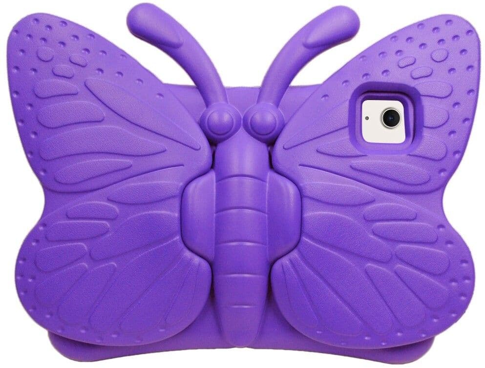 Trolsk Barnedeksel 3D Sommerfugl med Stativ (iPad Air 11 (2024-2026)) - Lilla
