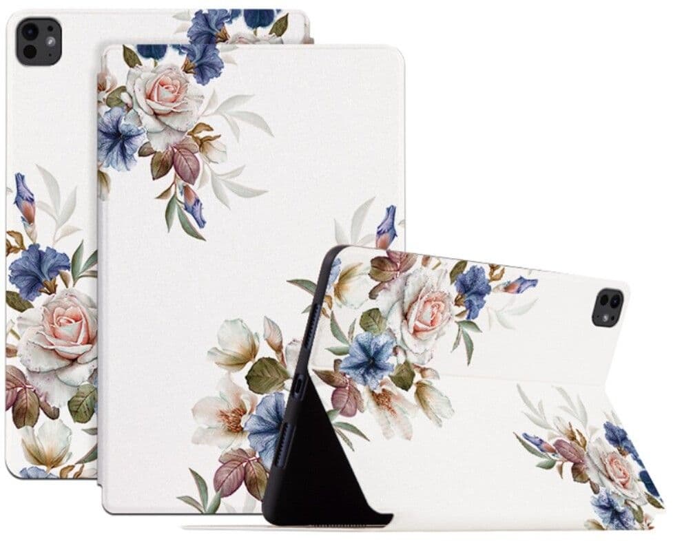 Trolsk Deksel med Blomster (iPad Pro 11 (2024-2025))